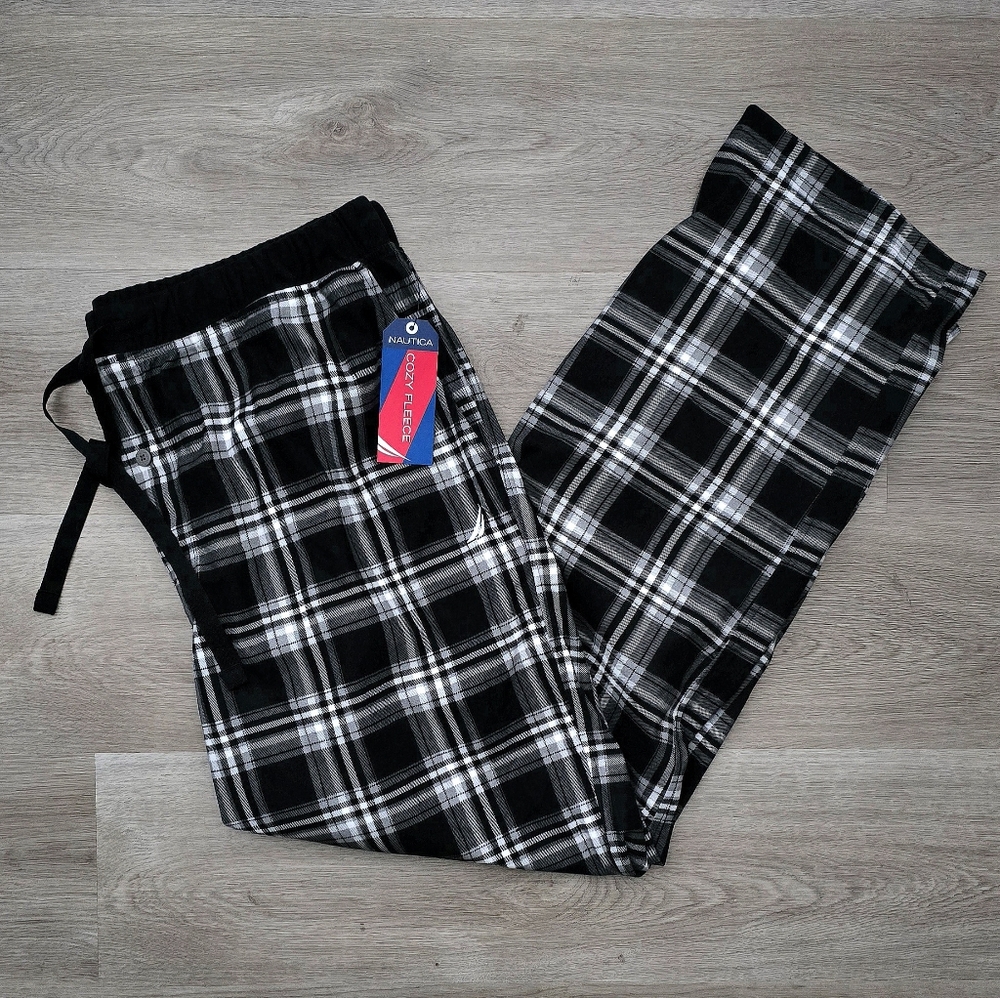 Nautica Men's Plaid Lounge Pants